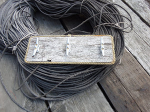 3 Cleat Rack Reclaimed Wood - Alaska Rug Company