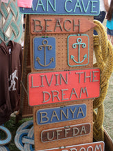 LIVIN' THE DREAM Sign - Alaska Rug Company