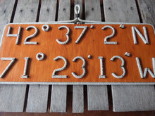 Latitude & Longitude Sign - Alaska Rug Company