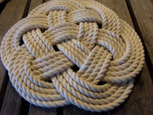 14" New Cotton  Rope Placemat Centerpiece - Alaska Rug Company