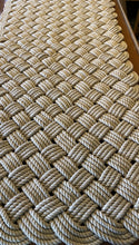 Tan Cotton Mat 48 x 24" Rope Rug