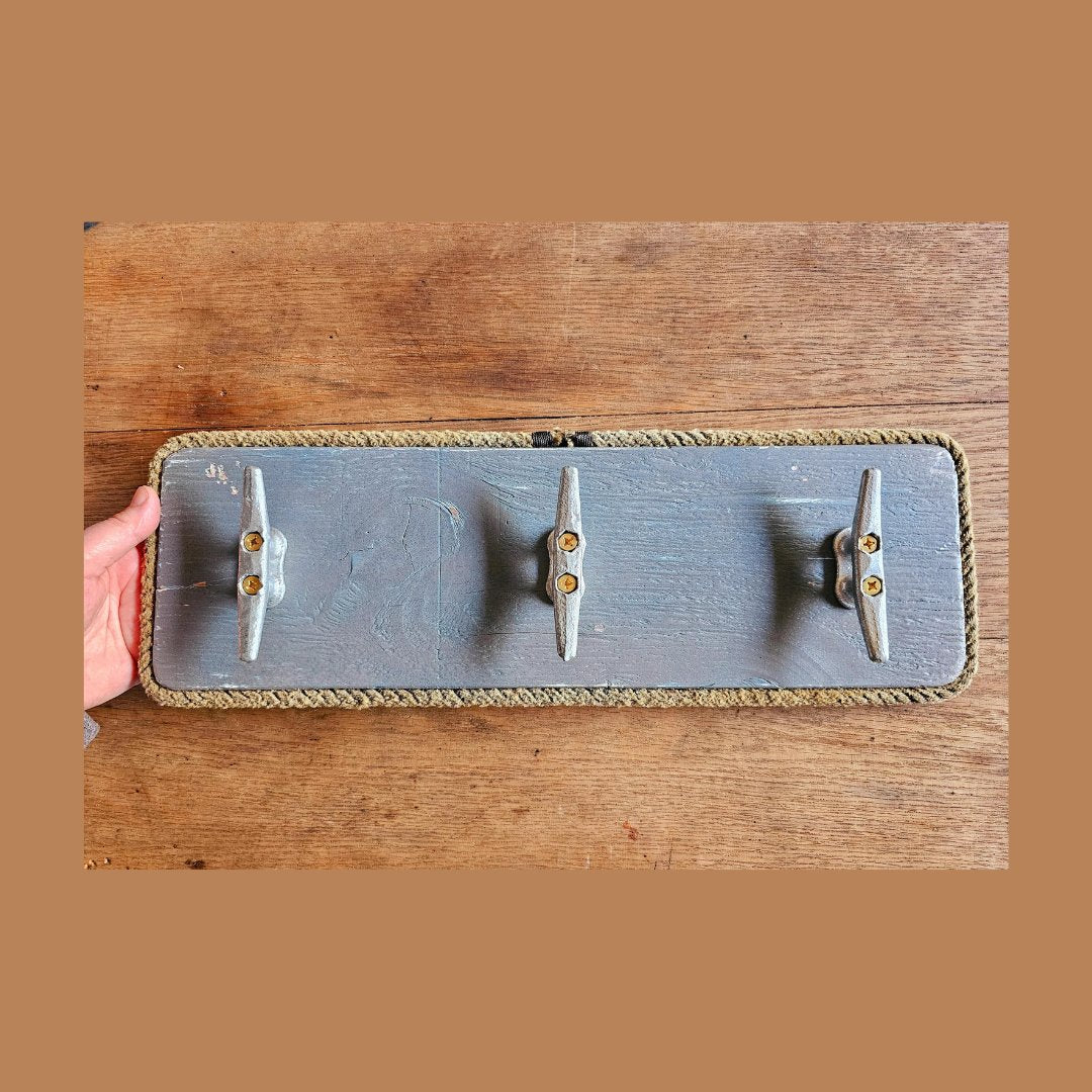 Cleat Racks Hooks Nautical Beach Decor