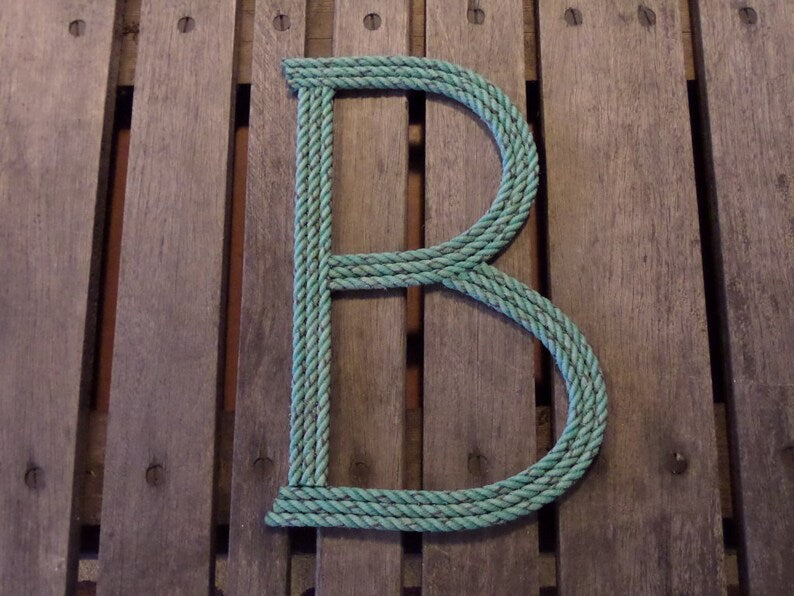Rope Letters + Numbers