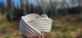 Handwoven Off-White Cotton Rope Bowl | 6" Artisan Nautical Storage