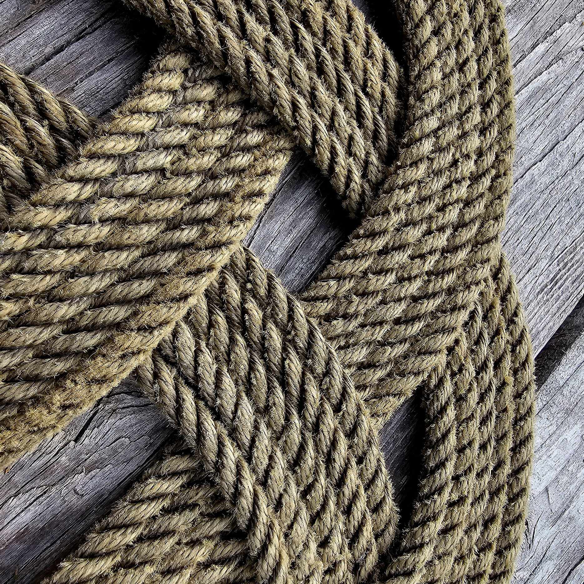 Natural Tan Recycled Rope Trivet | Handwoven in Alaska