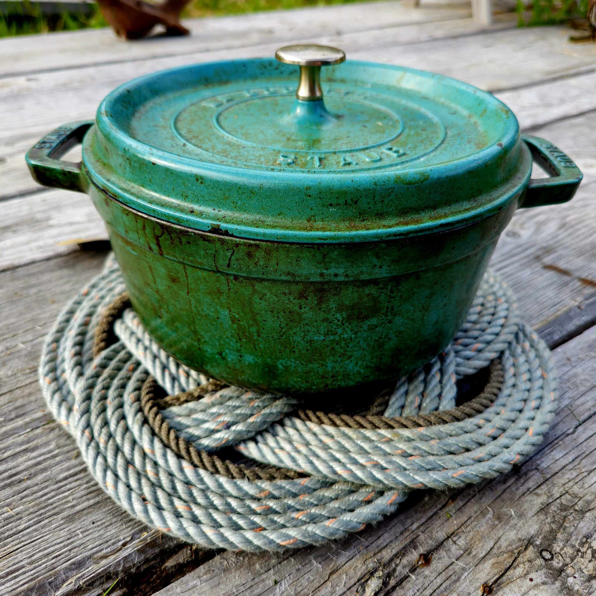 Silver and Gold Trivet