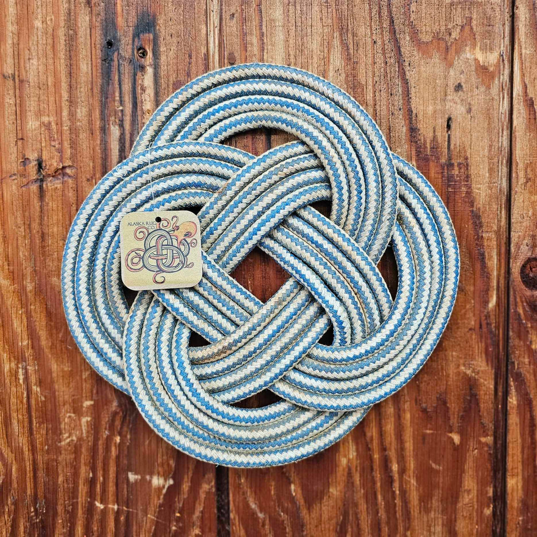 Blue Corkline Lucky Trivet