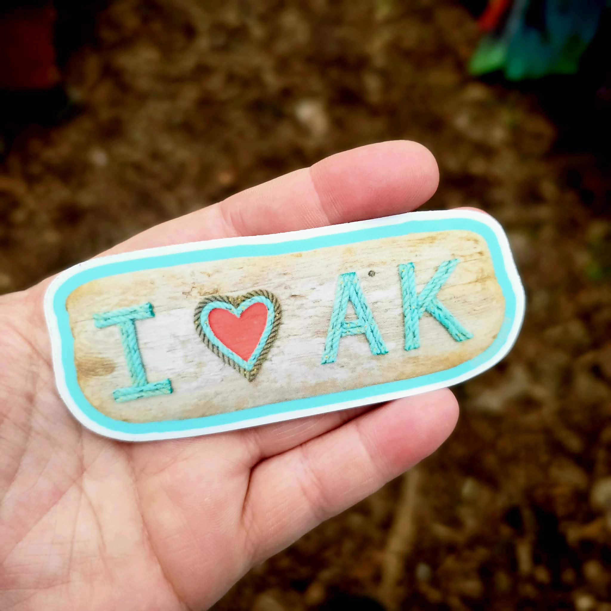 I ❤︎⁠ AK Sticker {Free Shipping}