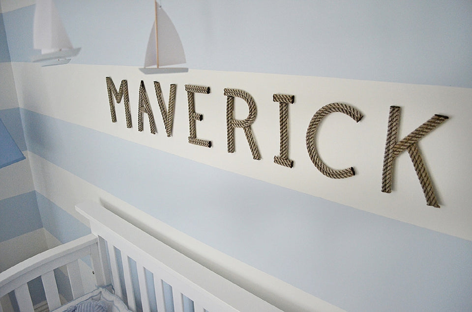 Personalized Baby Name Nursery Art 