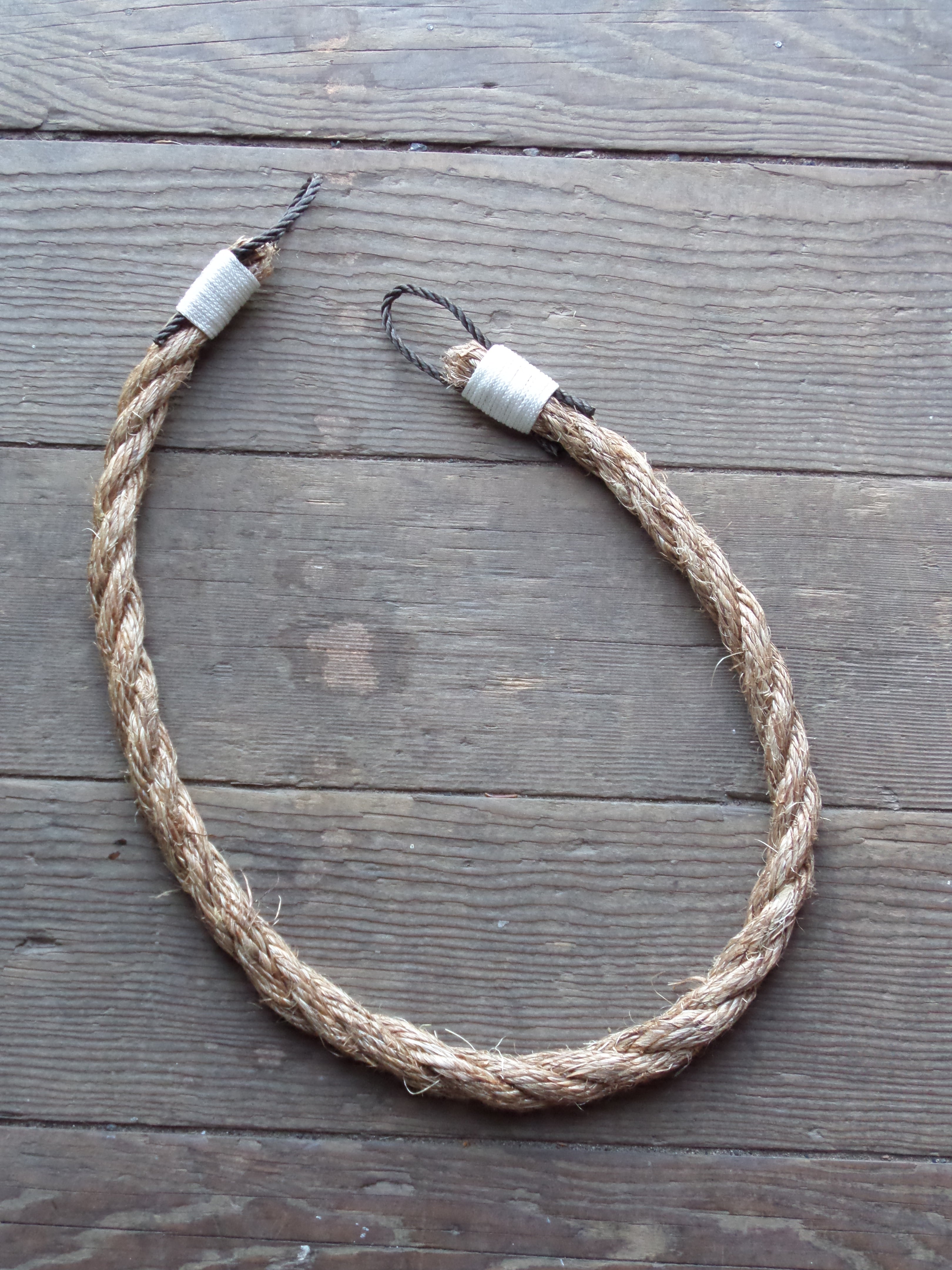 Curtain Tie Back--Manila Rope - Alaska Rug Company