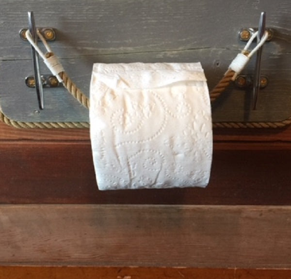 Cleat Toilet Paper Holder Nautical Bathroom Fixture - Alaska Rug Company