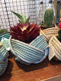 Silver Rope Bowl | Artist's Choice Accent Color