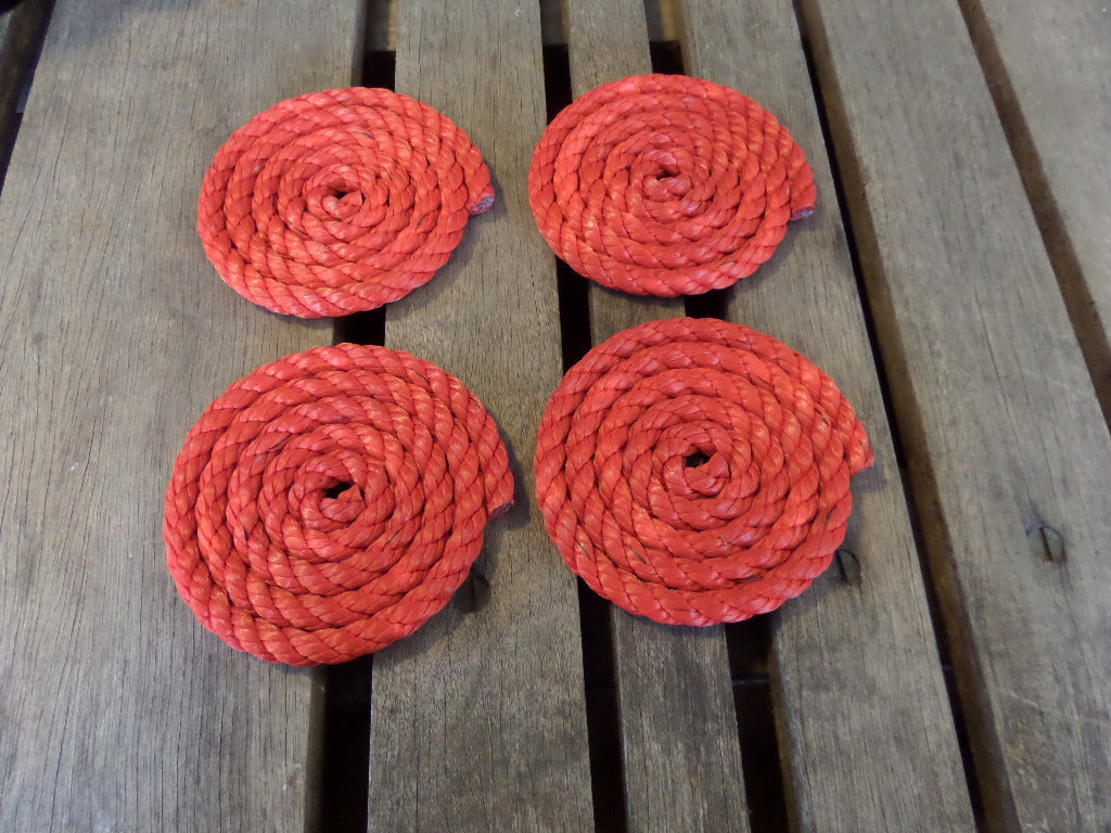 Set of 4 Coasters 1 Color (Choose Color) - Alaska Rug Company