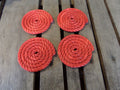 Set of 4 Coasters 1 Color (Choose Color) - Alaska Rug Company