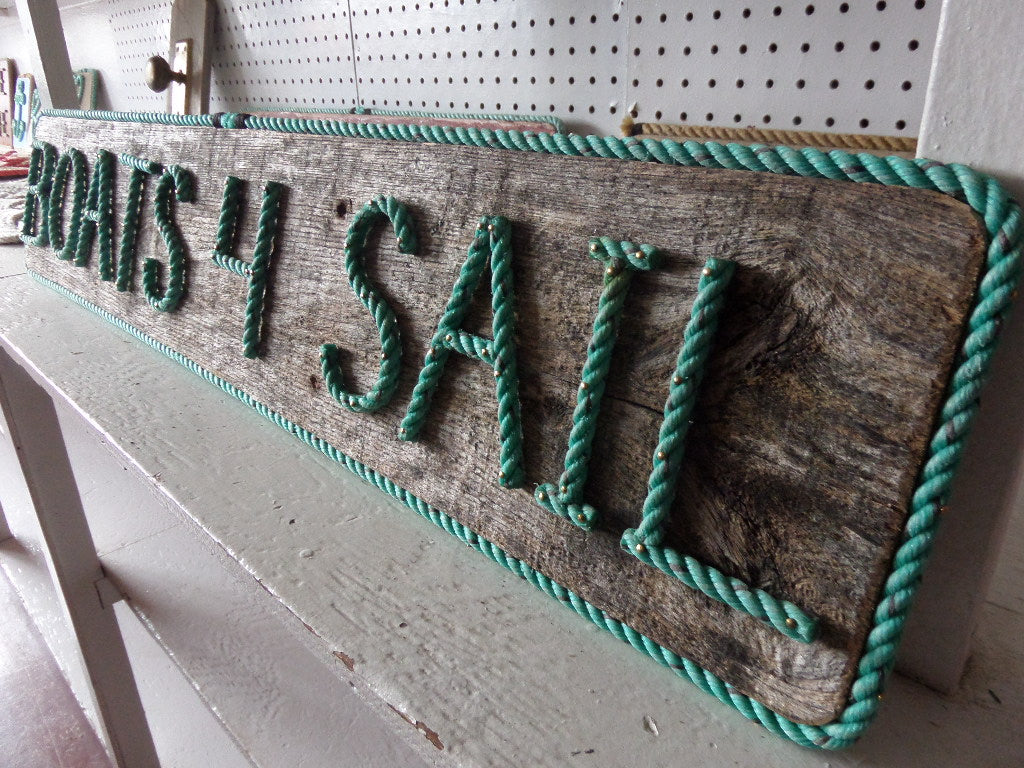 BOATS 4 SAIL sign