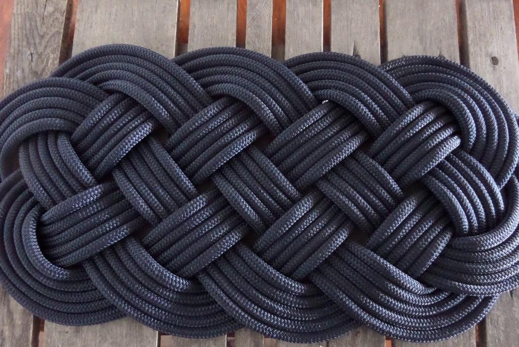 Navy Rope Rug 30 x 15 - Alaska Rug Company