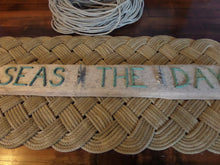 SEAS THE DAY Cleat Rack on Driftwood - Alaska Rug Company