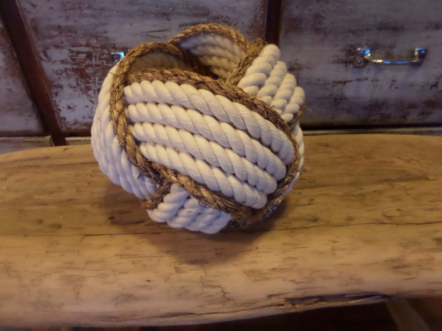 Cotton & Natural Small Bowl - Alaska Rug Company