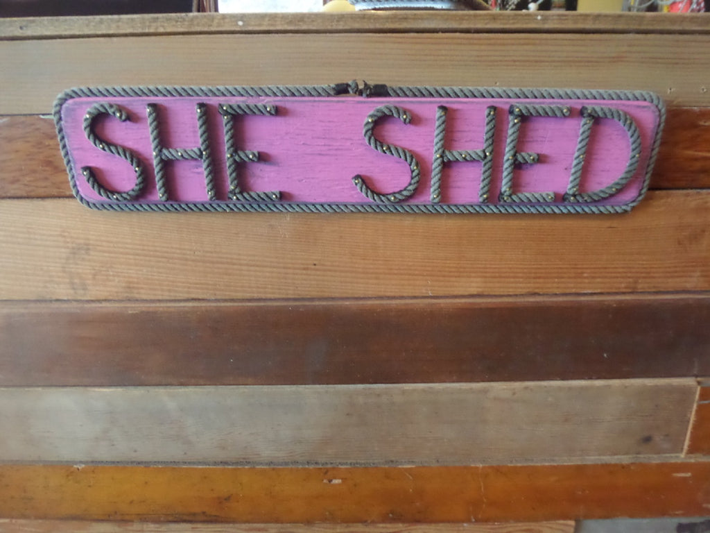 She Shed Sign
