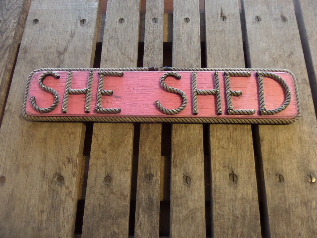 She Shed Sign