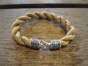 Goldish-Tan Rope Bracelet