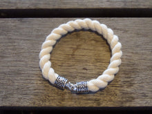 off white cotton nautical bracelet