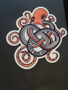 Octopus in Knot Sticker