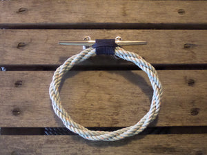 Rope Towel Ring Rack-Silver