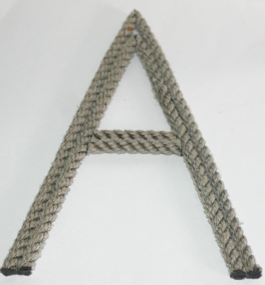 10 Inch Rope Letter / Number Custom Ordering 