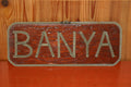 BANYA - rope sign