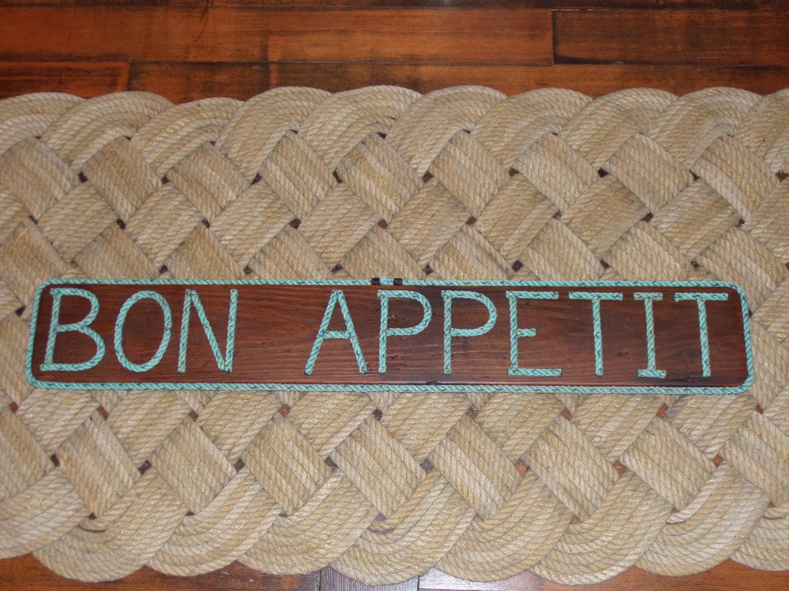 Bon Appetit Sign