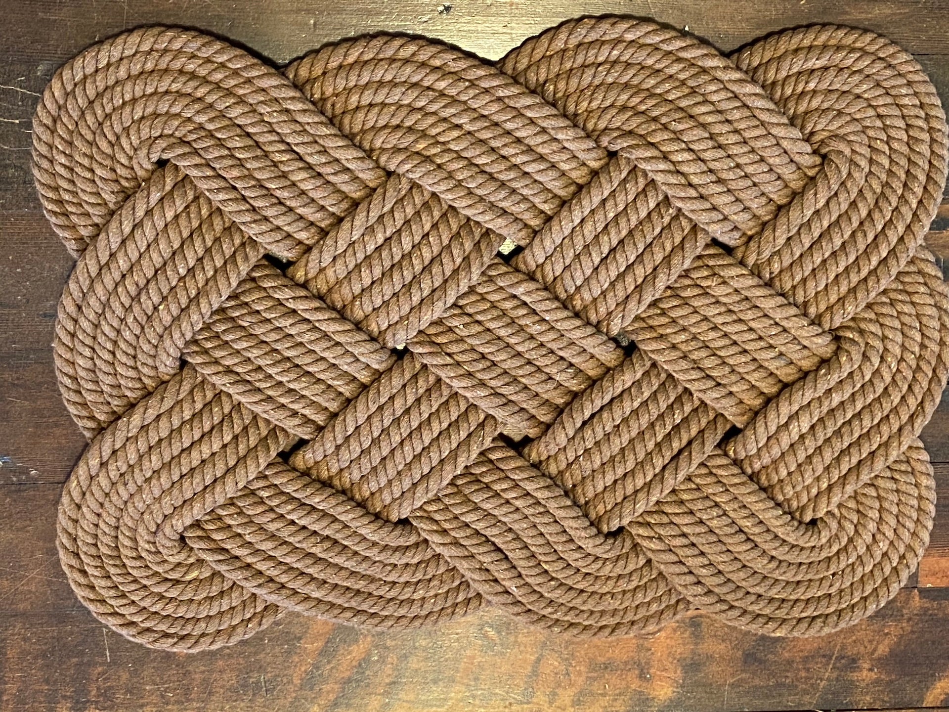 BathMat Cotton Brown 21" x 15"