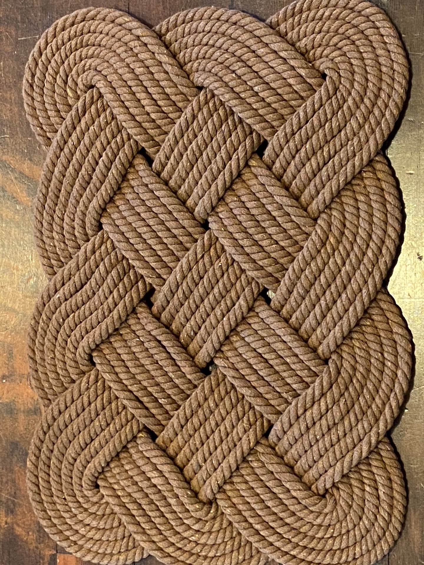 BathMat Cotton Brown 21" x 15"