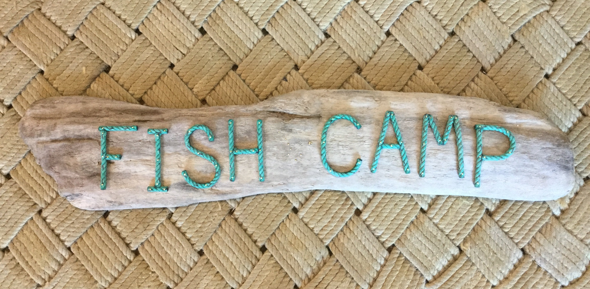 FISH CAMP sign