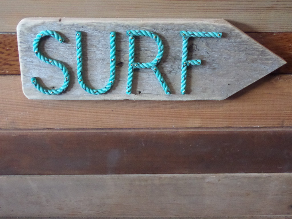 SURF Directional Sign - Alaska Rug Company
