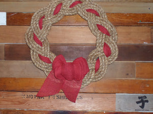 How to Tie a Nautical Rope Wreath