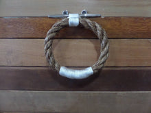 Manila Rope Towel Ring Double Accent - Alaska Rug Company