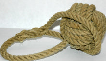 Monkey Fist Knotted Tie Back -Natural - Alaska Rug Company