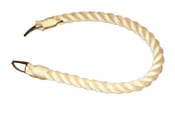 Thick Rope Curtain Tie Backs-Beige - Alaska Rug Company