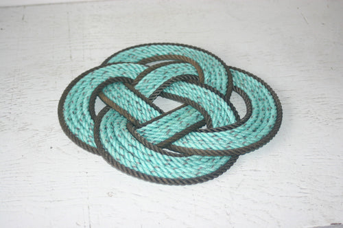 Rope Trivet Hot Plate Made in Alaska Recycled Rope