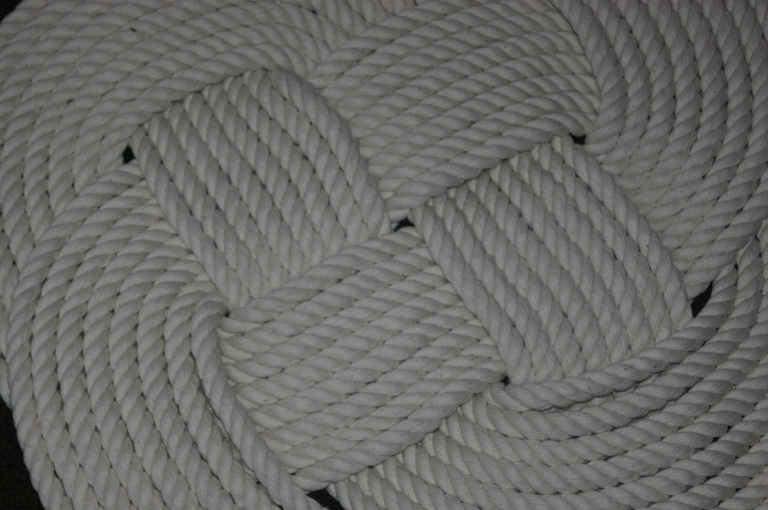 Cotton Rope Bathmat 21" diameter - Alaska Rug Company