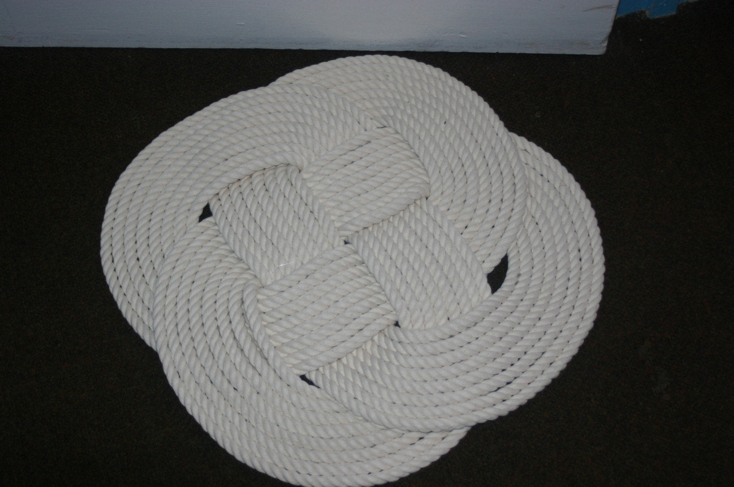 Cotton Rope Bathmat 21" diameter - Alaska Rug Company