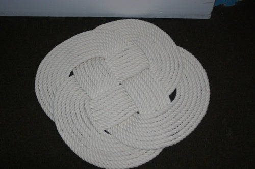 Tan Cotton Mat 48 x 24 Rope Rug – Alaska Rug Company