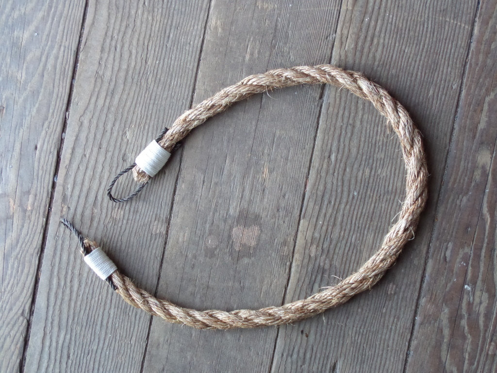 Curtain Tie Back--Manila Rope - Alaska Rug Company