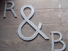 12 Inch Rope Letter / Number MADE TO ORDER - Alaska Rug Company