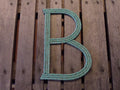 12 Inch Rope Letter Handmade Nautical Decor Wall Hanging