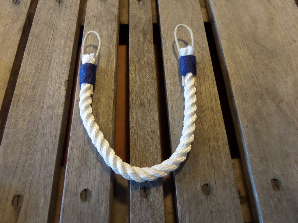 Curtain Tie Back-White - Alaska Rug Company