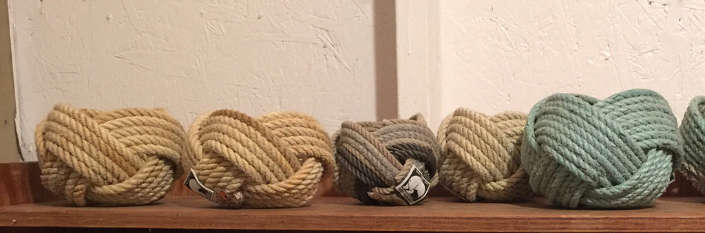 Small Recycled Silver Rope Bowl | Nautical Home Storage