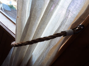 Curtain Tie Back--Manila Rope - Alaska Rug Company